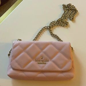 Small Kate Spade quilted crossbody